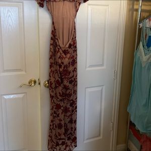 Great for the holidays. Beautiful For love of lemons maxi dress.